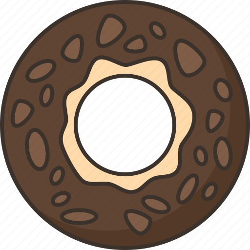 Donut, confectionery, dessert, frosting, snack icon - Download on Iconfinder