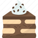 tiramisu, cake, chocolate, dessert, homemade