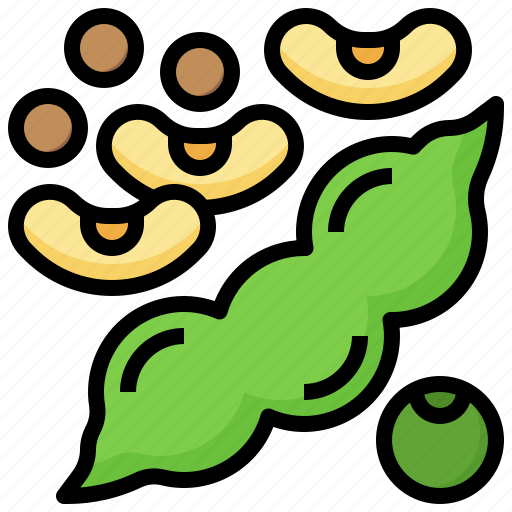 Beans, protein, nut, almond, hazelnut icon - Download on Iconfinder