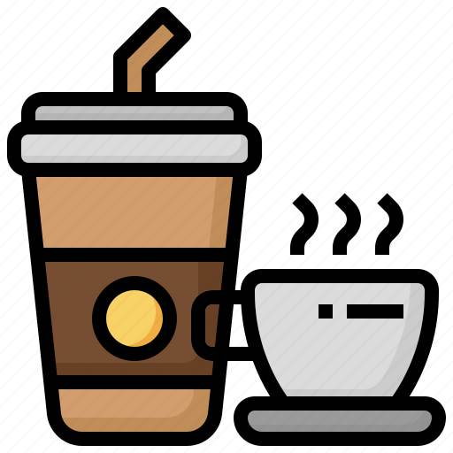 Cafeteria, ice, coffee, food, restaurant, hot, tea icon - Download on Iconfinder