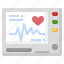 ekg, electrocardiogram, heartbeat, healthcare, and, medical, heart 