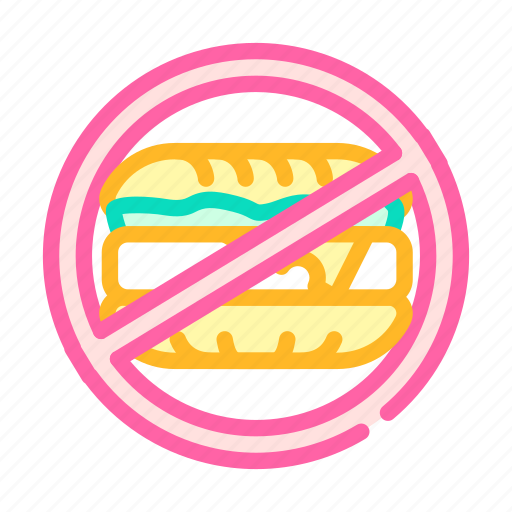Locked, up, burgers, cholesterol, people, disease icon - Download on Iconfinder
