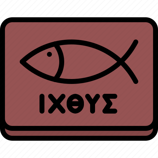 Fish, sign, name, signboard, jesus, christ, religion icon - Download on Iconfinder