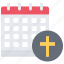 calendar, date, cross, jesus, christ, religion, christianity, christian, culture 