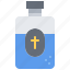 holy, water, bottle, cross, jesus, christ, religion, christianity, christian 