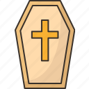 death, coffin, casket, funeral, burial