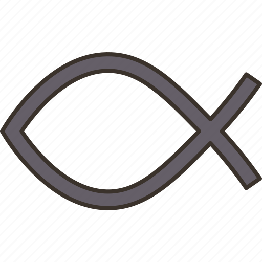 Ichthys, fish, logo, fertility, greek icon - Download on Iconfinder