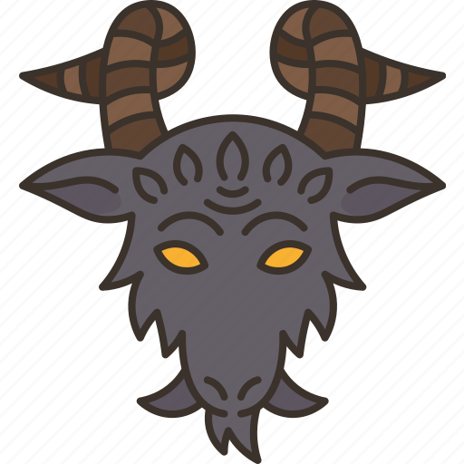 Satan, lucifer, evil, goat, baphomet icon - Download on Iconfinder