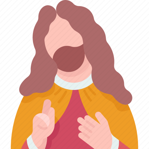 Jesus, christ, blessing, divine, man icon - Download on Iconfinder