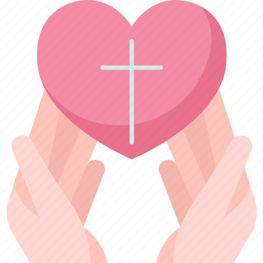 Sanctity, life, kindness, heart, hand icon - Download on Iconfinder