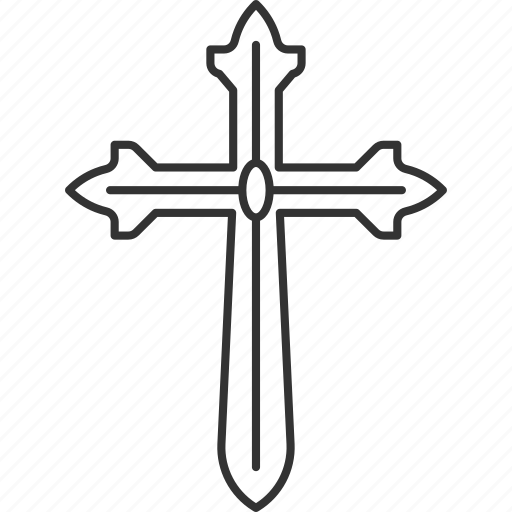 Cross, holy, symbol, catholic, pray icon - Download on Iconfinder