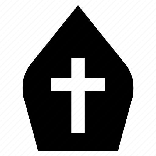 Bishop, cap, catholic, christianity, hat, pope, religion icon - Download on Iconfinder