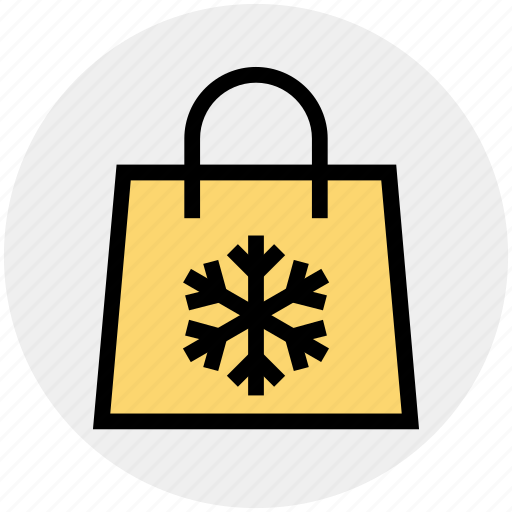 Bag, christmas, season, shopping, snow, winter icon - Download on Iconfinder
