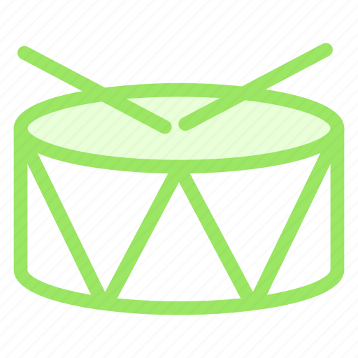 Christmas, drum, music, snare, sticks icon - Download on Iconfinder