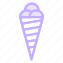 cone, food, icecream, sweet, symbology
