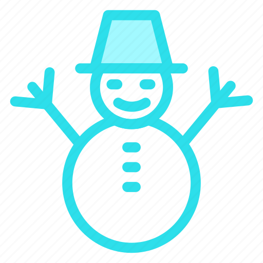 Childhood, man, snow, snowman, winter icon - Download on Iconfinder