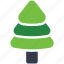 christmas, fir, tree icon 