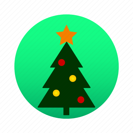 Christmas, christmas tree, decoration, ornament, pine, tree, xmas icon - Download on Iconfinder