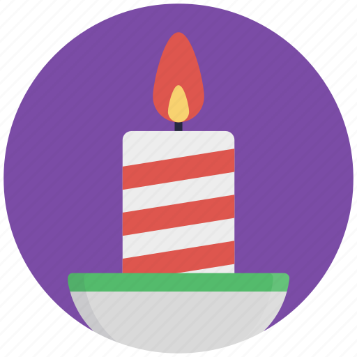 Candle, candlelight, candlestick, celebration, christmas candle, decoration element icon - Download on Iconfinder