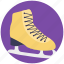 ice skating, skateboard shoes, winter season, winter skates, winter sports 