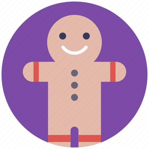 Bakery food, christmas cookie, ginger man, gingerbread, gingerbread man icon - Download on Iconfinder