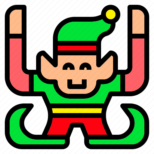 Assistant, boy, christmas, elf, man, santa icon - Download on Iconfinder