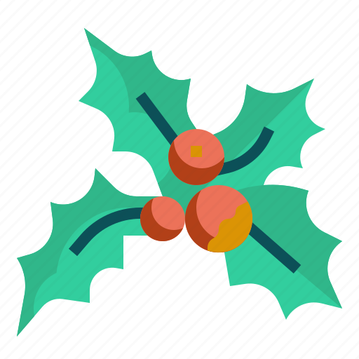 Christmas, decoration, mistletoe, ornament, pine, tree icon - Download on Iconfinder