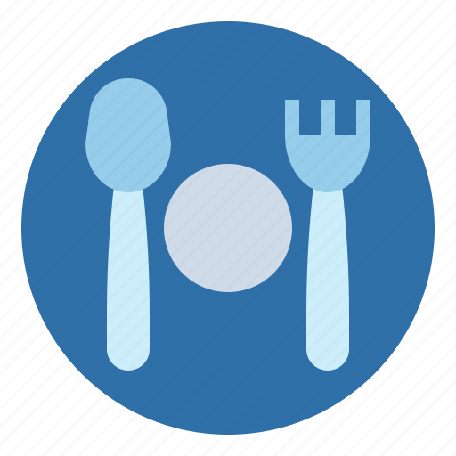 Dinner, dish, fork, knife, restaurant icon - Download on Iconfinder