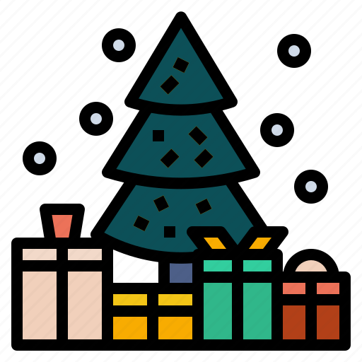 Box, christmas, gift, present, surprise, tree icon - Download on Iconfinder
