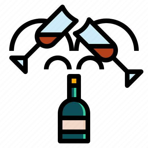 Alcohol, celebration, drinks, glasses, party icon - Download on Iconfinder
