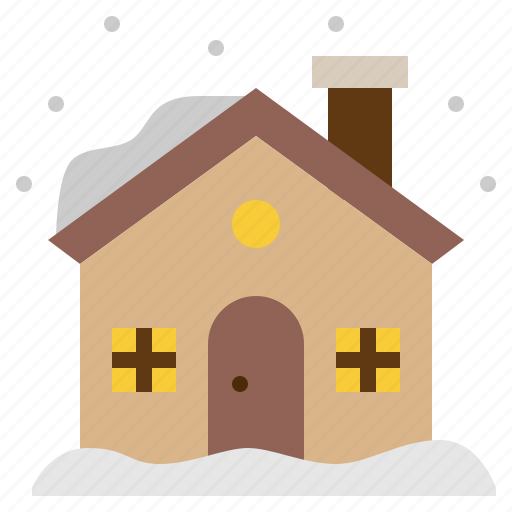 Celebration, christmas, house, snow icon - Download on Iconfinder