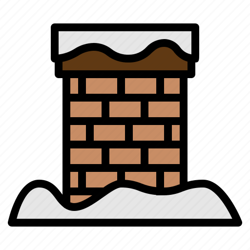 Chimney, christmas, fire, warm icon - Download on Iconfinder