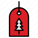 christmas, decorations, tag, tree