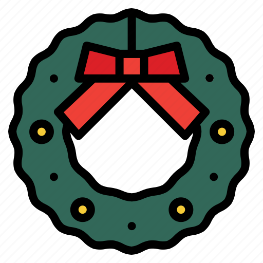 Celebration, christmas, decorations, wreath icon - Download on Iconfinder