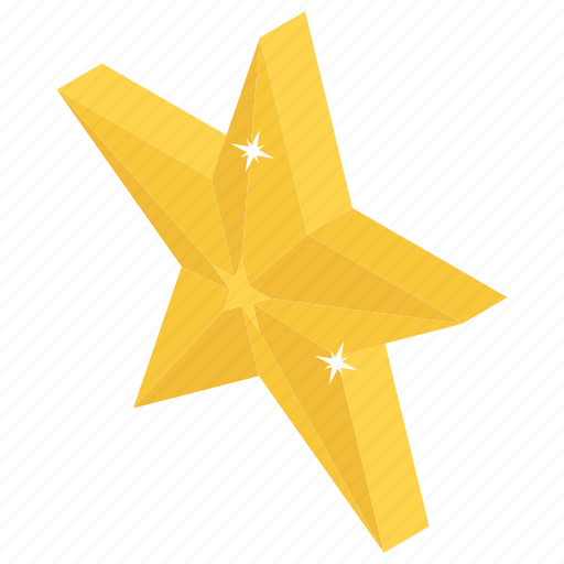 Christmas star, feedback rating, golden star, rating star, star icon - Download on Iconfinder