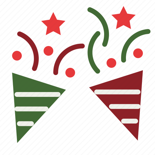 Birthday, christmas, confetti, fun, party icon - Download on Iconfinder