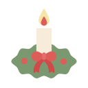 candle, christmas, decoration, ornament, xmas