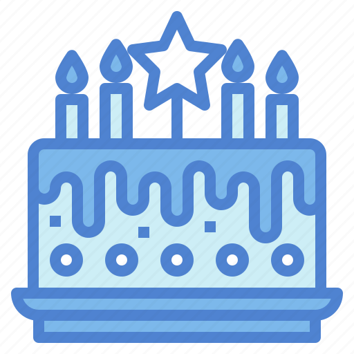 Bakery, cake, candles, food icon - Download on Iconfinder