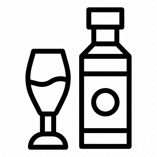 Alcohol, bottles, drink, drinks, glasses, warm, wine icon - Download on Iconfinder