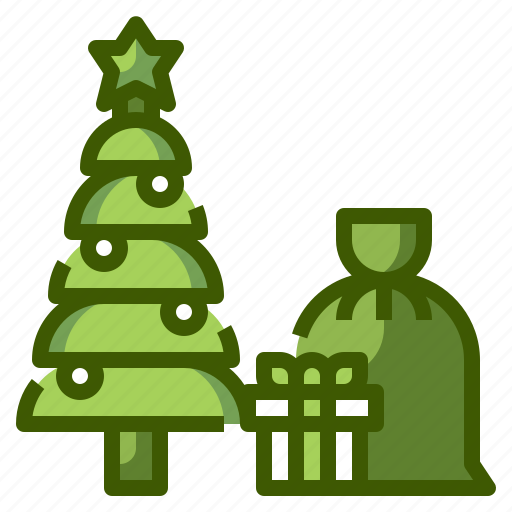 Christmas, santa, gift, tree, xmas icon - Download on Iconfinder