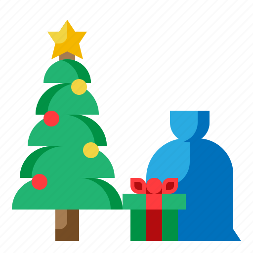 Xmas, santa, christmas, tree, gift icon - Download on Iconfinder