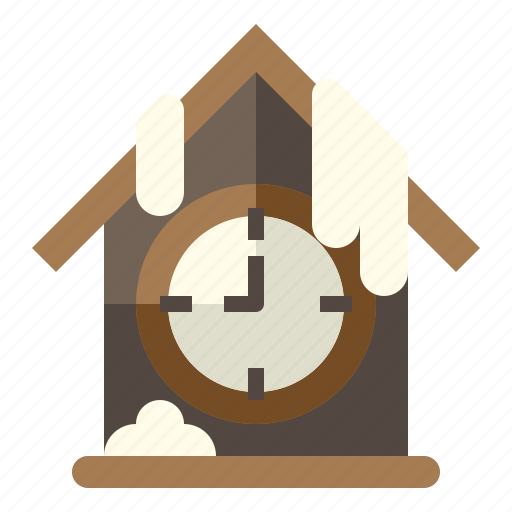 Snow, winter, clock, christmas, xmas icon - Download on Iconfinder