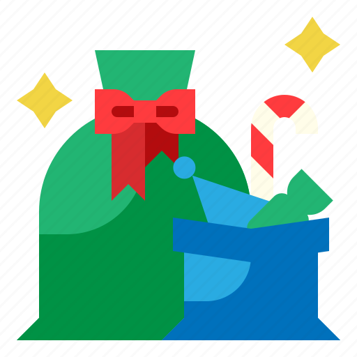 Christmas, gift, birthday, bag, surprise, xmas icon - Download on Iconfinder