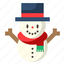 snow, snowman, winter, christmas, xmas