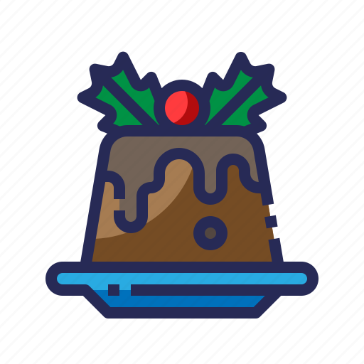 Winter, pudding, cool, christmas, xmas icon - Download on Iconfinder