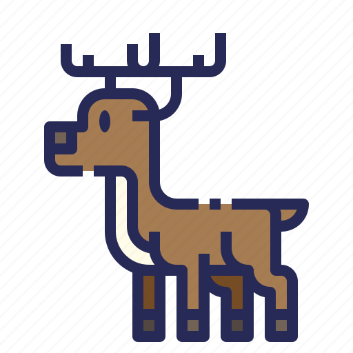 Xmas, santa, christmas, deer, reindeer icon - Download on Iconfinder