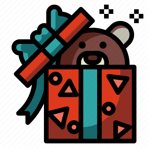 Gift, box, present, birthday, and, party icon - Download on Iconfinder