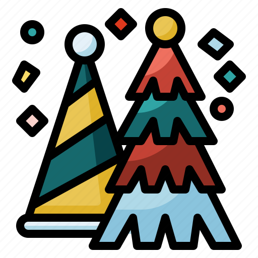 Party, hat, birthday, new, year, celebration, christmas icon - Download on Iconfinder