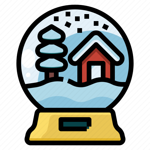 Snow, globe, merry, christmas, snowman, winter, snowball icon - Download on Iconfinder