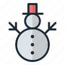snowman, christmas, winter, decoration, snow, xmas, holiday